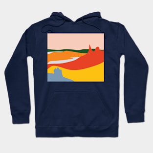 Orange Mountains Hoodie